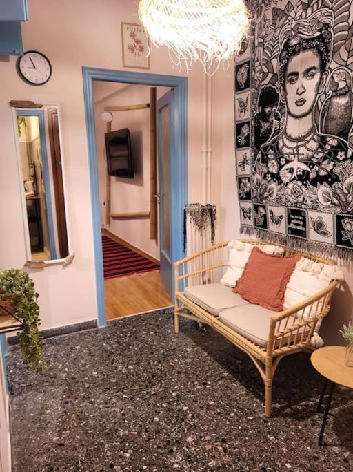 Viva La Frida Boho Apartment In Central Atenas Exterior foto